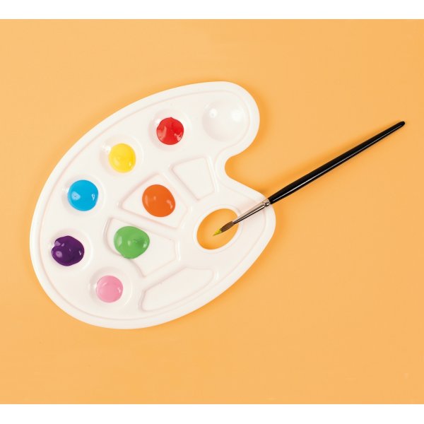 Palette ovale - 5 pcs