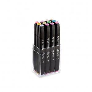 Touch Twin Marker 12pcs - Couleur Pastel Touch Twin Marker 12pcs - Couleur Pastel