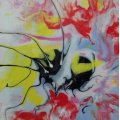 Image client Panneau de toile 20 x 20 cm / 3 mm - tendu