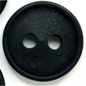 Bouton Ovale 2 trous 11 mm 8pcs - Gris foncé Bouton Ovale 2 trous 11 mm 8pcs - Gris foncé