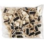 Planche avec clip - 4 x 2 cm - 100 pcs