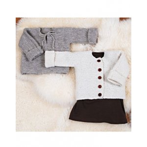 Patron tricot - Pull et cardigan point mousse Patron tricot - Pull et cardigan point mousse