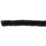 Cure-pipe - 6 mm - noir - 50 pcs