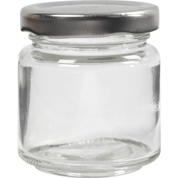 Pots  confiture - transparents - 100 ml - 12 pcs