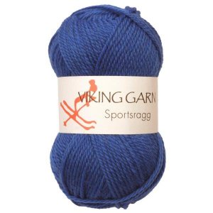 Fil Viking Chiffon de sport 50g - Bleu moyen (576) SR Fil Viking Chiffon de sport 50g - Bleu moyen (576) SR