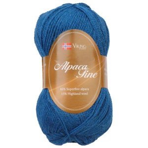 Fil Viking Alpaca Fine 50g - Bleu (622) Fil Viking Alpaca Fine 50g - Bleu (622)