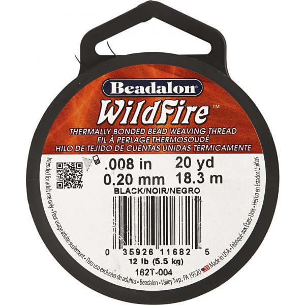 Fil  bijoux - noir - 3 m