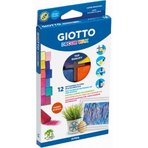 Crayons Giotto Decor Wax - paquet de 12 Crayons Giotto Decor Wax - paquet de 12