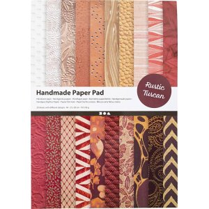 Papier fait main - naturel - marron - A4 - 20 feuilles Papier fait main - naturel - marron - A4 - 20 feuilles