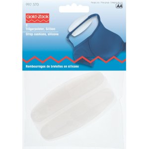Coussins de sangle transparents 100% silicone 2 pcs Coussins de sangle transparents 100% silicone 2 pcs