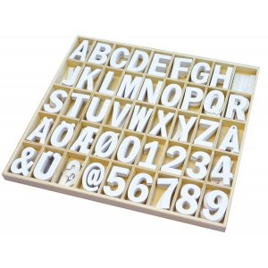 Lettres et chiffres en bois Lettres et chiffres en bois