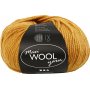 Fil de laine - jaune fonc - 100 g