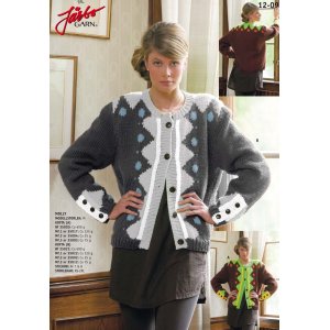 Patron tricot - Cardigan esprit années 40 Patron tricot - Cardigan esprit années 40