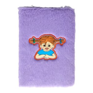 Cahier duveteux Pippi Longstocking A5 - 80 pages lign�es
