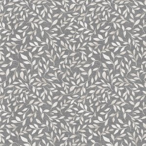 Tissu rideau petites feuilles gris 107 Tissu rideau petites feuilles gris 107