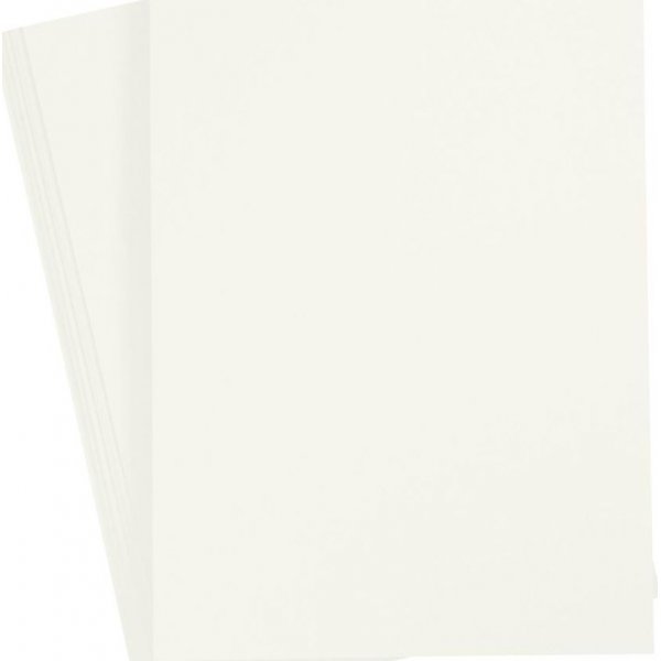 Carton color - blanc cass - A4 - 180 g - 20 feuilles
