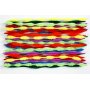 Cure-pipe - couleurs mlanges - en forme - 28 pcs