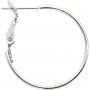 Boucles d'oreilles - plaqu argent - 8 pcs