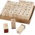 Timbres - lettres et chiffres - 13 x 13 mm - 42 pcs Timbres - lettres et chiffres - 13 x 13 mm - 42 pcs