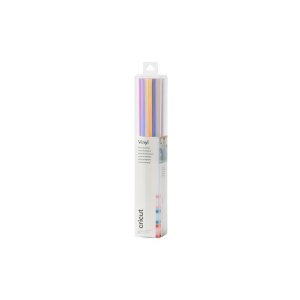 Pack d'échantillons de vinyle holographique Cricut 30,5 x 61 cm, lot de 3 - Opale, Rose, Bleu Pack d'échantillons de vinyle holographique Cricut 30,5 x 61 cm, lot de 3 - Opale, Rose, Bleu