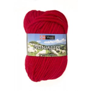 Fil Viking Fil naturel 50g - Rouge (650) Fil Viking Fil naturel 50g - Rouge (650)