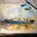 Image client Peinture aquarelle W&N Cotman Tube 21ml - 074 Sienne brûlée