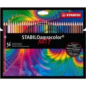 Stylos aquarelle Aquacolor Arty - paquet de 36 Stylos aquarelle Aquacolor Arty - paquet de 36