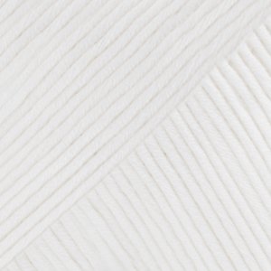 Fil DROPS Muscat Uni Color - 50g - Blanc (18) Fil DROPS Muscat Uni Color - 50g - Blanc (18)