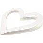 Cadres TeaCH Me Heart - blanc - 16 pcs