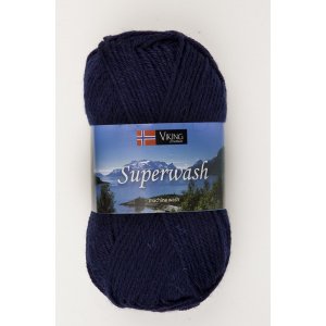 Fil Viking Superwash 50g - Marine (126) Fil Viking Superwash 50g - Marine (126)