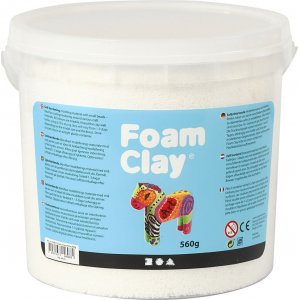 Foam Clay® - blanche - 560 g Foam Clay® - blanche - 560 g