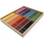 Crayons de couleur Edu Jumbo - couleurs mlanges - 12 x 12 pcs