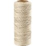 Corde en bambou - blanc cass - 65 m