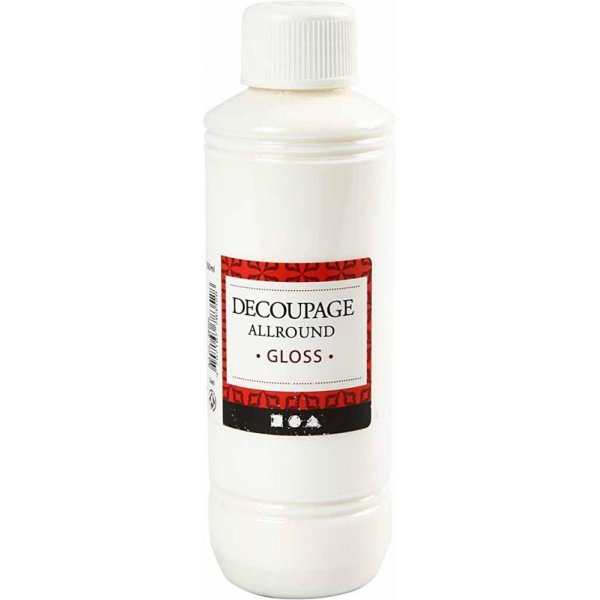 Vernis de dcoupage - polyvalent - brillant - 250 ml