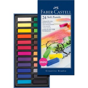 Pastel tendre Goldfaber - 24 crayons mi-longs Pastel tendre Goldfaber - 24 crayons mi-longs