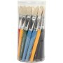 Pinceaux pour enfants - plats - 30 pcs