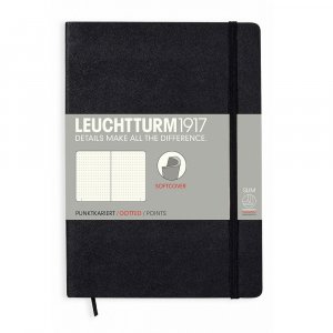 Carnet A5 Soft Dotted - Noir Carnet A5 Soft Dotted - Noir