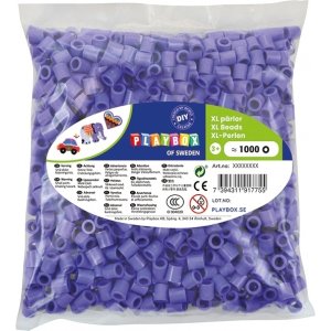 Perles de pipe XL 1000 pcs violet Perles de pipe XL 1000 pcs violet