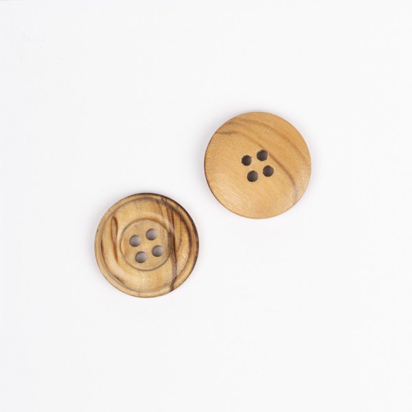 Boutons - Bois d\\\'olivier - Diffrentes tailles