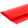 Papier glac - rouge - 25 feuilles