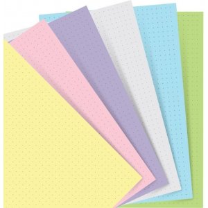 Recharge pour Filofax Notebook Pocket - Pointillés - Pastels Recharge pour Filofax Notebook Pocket - Pointillés - Pastels