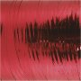 Cordon cadeau - rouge mtallis - brillant - 250 m