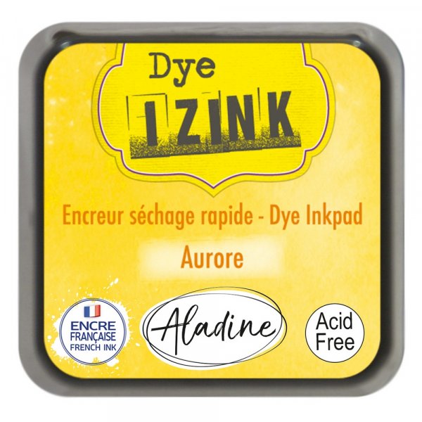 Tampon encreur Izink 5,1x5,1x2,2 cm