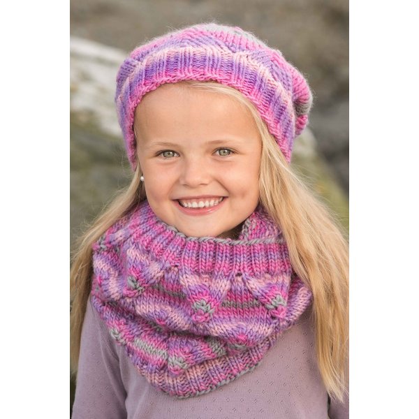 Patron tricot - Col et bonnet (1307-20)