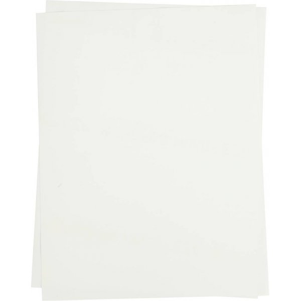 Feuille de transfert - transparente - pour textiles lgers - 5 feuilles