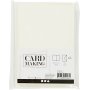 Cartes et enveloppes - blanc cass - 11,5 x 16,5 cm - 6 sets