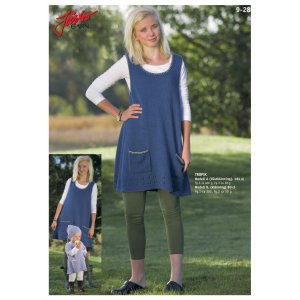 Patron tricot - Robe gilet & robe manches courtes (alt2) Patron tricot - Robe gilet & robe manches courtes (alt2)