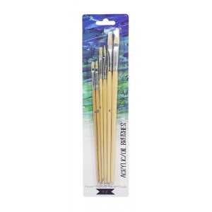 Pinceaux Acrylique & Huile Sense - 6 pinceaux Pinceaux Acrylique & Huile Sense - 6 pinceaux