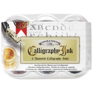 Le set de calligraphie W&N 6x30 ml Le set de calligraphie W&N 6x30 ml