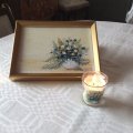 Image client Mèche plate cirée 3x12 / 8 cm - paquet de 10. avec support